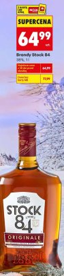 Brandy Stock 84, 1l promocja w Biedronka