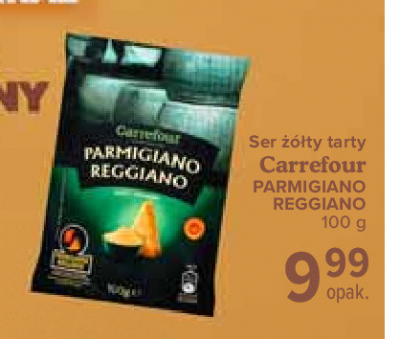 Ser parmigiano reggiano Carrefour promocja