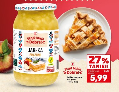 Dżem jabłka prażone  promocja w Kaufland