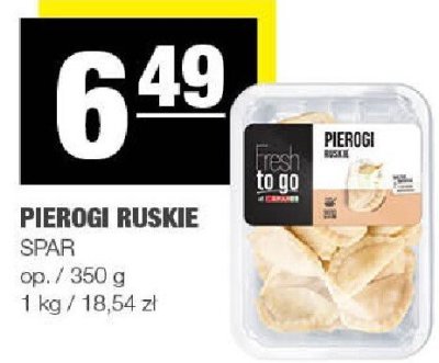 Pierogi ruskie spar promocja w SPAR