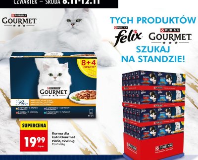 Karma dla kota Gourmet Perle promocja w Biedronka
