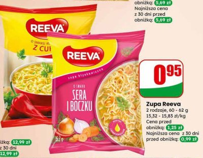 Zupa 2 rodzaje promocja w Dino