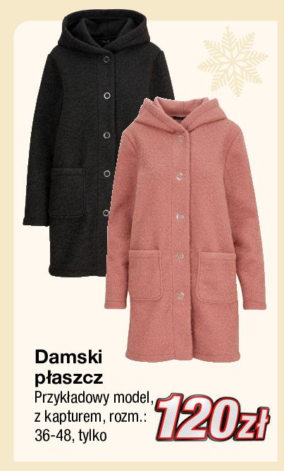 P艂aszcz damski rozm 36-48 promocja