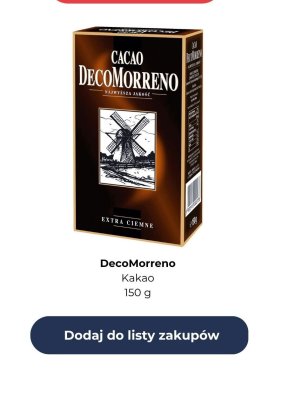 Kakao extra ciemne 150 g promocja w Auchan