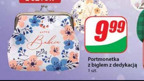 Portmonetka z biglem dla babci promocja
