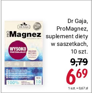 Suplement diety pro magnez Dr gaja promocja
