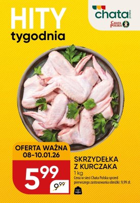 Skrzydełka z kurczaka promocja w Chata Polska