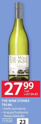 Wino The Wine Stones 750 ML promocja w Selgros