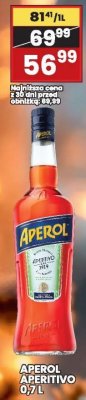 Aperol Aperitivo 0,7 L promocja w Wafelek