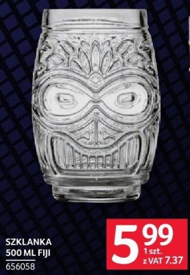 Szklanka 500 ml Fiji promocja w Selgros