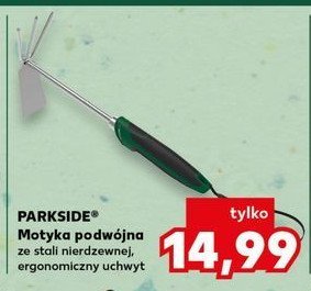 Motyka podówjna Parkside promocja