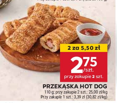 Przekąska hot dog promocja w Stokrotka