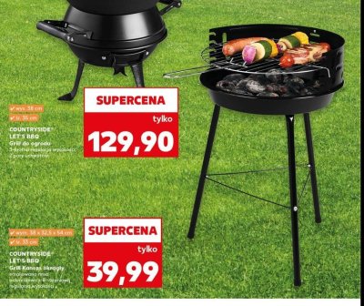 Grill kansas 33 cm K-classic countryside promocja