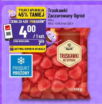 Truskawki Zaczarowany Ogród promocja w POLOmarket