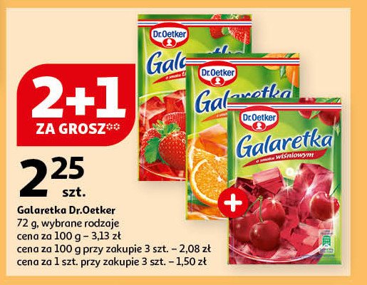 Galaretka wiśniowa Dr. oetker promocja