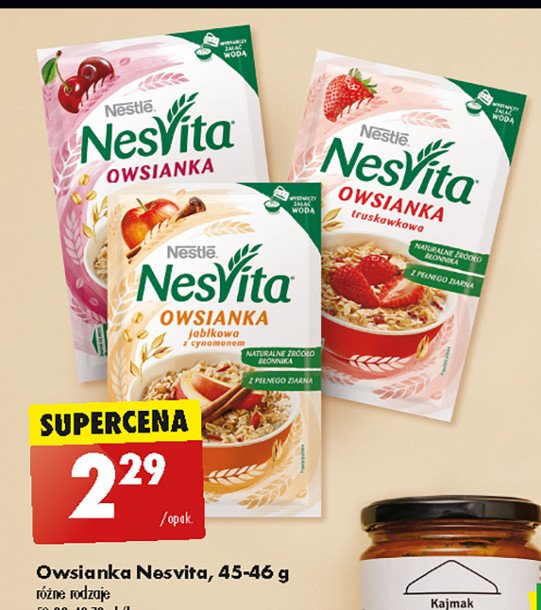 Owsianka jabłko z cynamonem Nesvita (nestle) promocja
