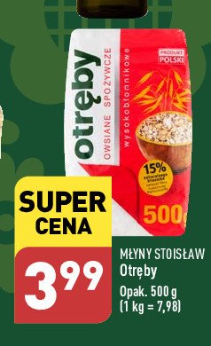 Otręby owsiane spożywcze Młyny stoisław promocja