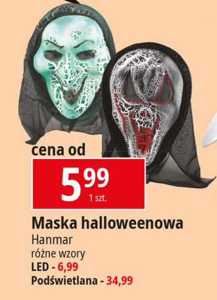 Maska led Hanmar promocja w Leclerc