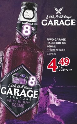 Piwo Garage Hardcore Very Berry Cosmo 8% 400ml promocja w Selgros
