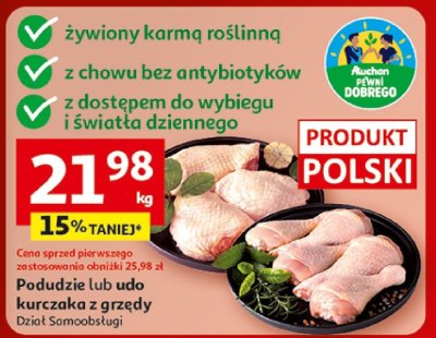 Kurczak promocja w Auchan