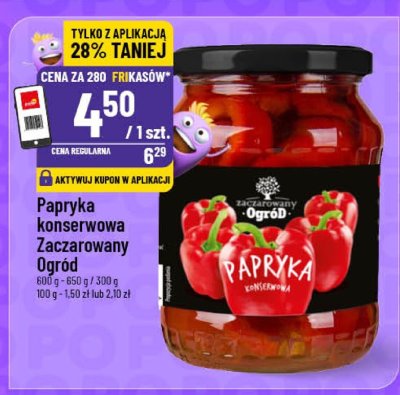 Papryka konserwowa Zaczarowany Ogród promocja w POLOmarket