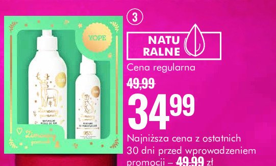 Zestaw w pudełku zimowy poranek: mydło do rąk 300 ml + perfumy do pomieszczeń 100 ml Yope zestaw promocja