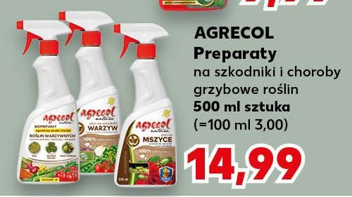 Preparat na mszyce Agrecol promocja w Kaufland