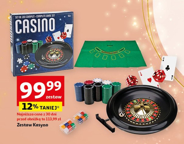 Zestaw kasyno promocja w Auchan