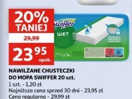 Chusteczki do podłóg Swiffer promocja