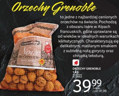 Orzechy Grenoble 1 kg promocja w Selgros