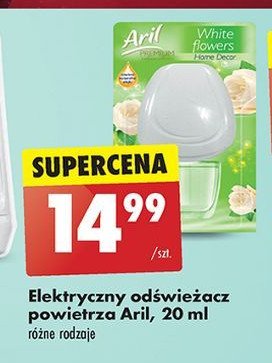 Odświeżacz powietrza white flowers Aril promocja