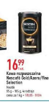 Kawa puszka Nescafe azera espresso promocja