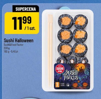 Sushi Halloween promocja w POLOmarket