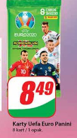 Saszetka z kartami uefa euro 2020 Panini promocja