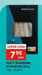 Filety 艣ledziowe a la matjas AUCHAN COLLECTION promocja