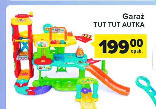 Tor tut tut autka - gara偶 interaktywny Vtech promocja