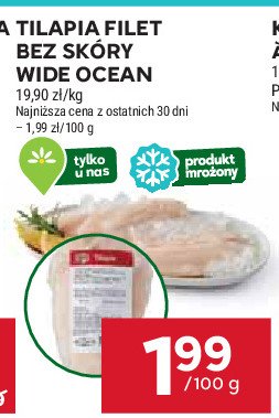 Tilapia Wide ocean promocja