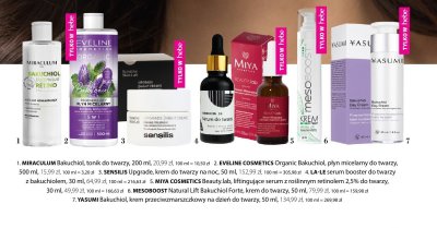 Serum booster La-Le do twarzy z bakuchiolem promocja w Hebe