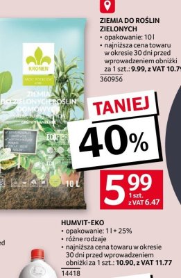 Humvit-Eko promocja w Selgros