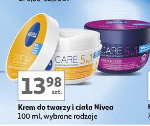 Krem do twarzy lekki na noc Nivea promocja