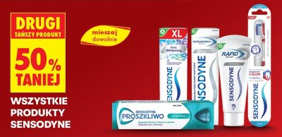 Pasta do zębów wszystkie rodzaje promocja w Biedronka