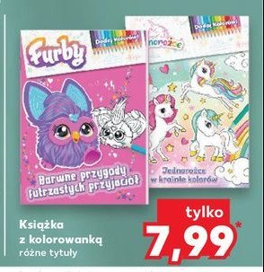 Kolorowanka furby promocja w Kaufland