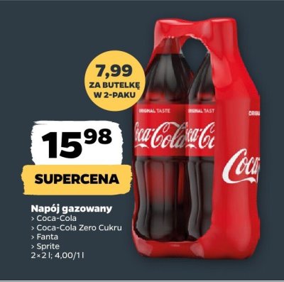 Napój gazowany Sprite promocja w Netto