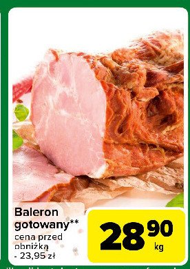 Baleron promocja