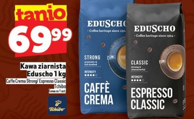Kawa ziarnista Eduscho 1 kg promocja w TOPAZ