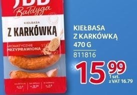 Kiełbasa z karkówką JBB 470 g promocja w Selgros