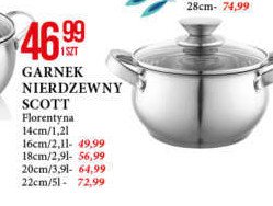 Garnek scott 22 cm 4.5 l Florina (florentyna) promocja