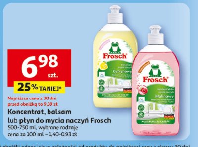 Balsam do naczy艅 cytrynowy Frosch promocja