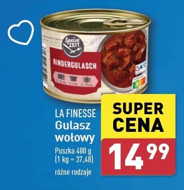 Gulasz wołowy La finesse promocja