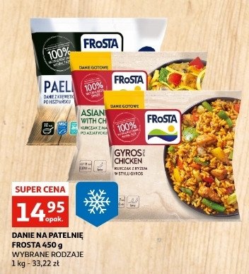 Danie asian rice with chicken Frosta promocja